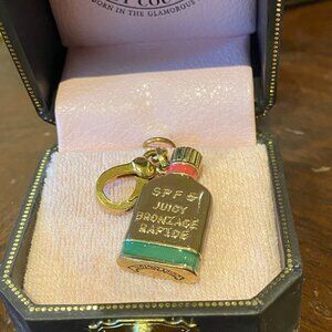 Juicy Couture Tan Bottle Charm